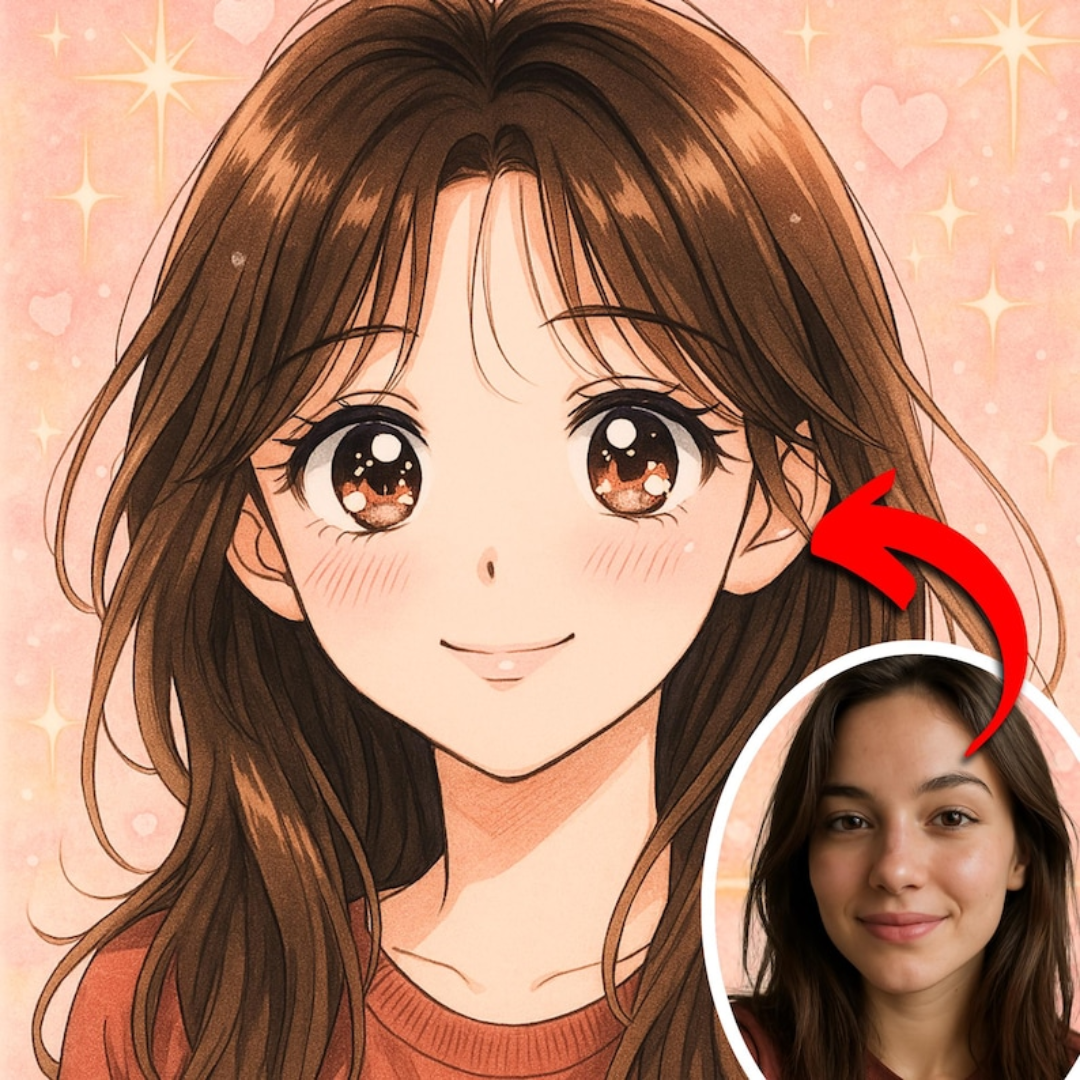 Custom Anime Portrait. Personalized Anime Cartoon. Best Gift Idea for Couple, Wife, Husband, Girlfriend or Boyfriend.