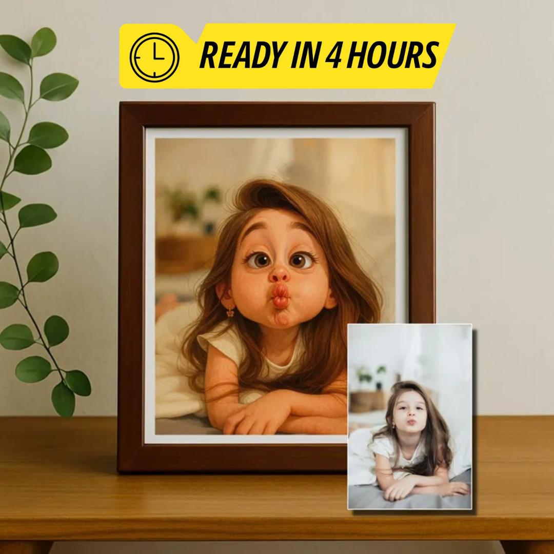 Pixar-Style Portrait from Photo, Digital Pixar Art, Personalized Digital Artwork of Couples, Families & Pets, Gift for him, her, 3D Pixar