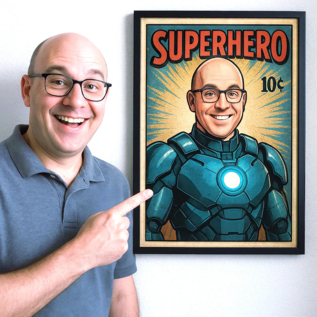 Personalized Comic Book Cover Portrait from Photo - Vintage Retro Style Art Gift for Friends or Couples - Digital File Download